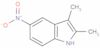 2,3-Dimetil-5-nitro-1H-indolo