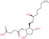 5-{(1R,2R,3R,5S)-3,5-dihydroxy-2-[(1E,3S)-3-hydroxyoct-1-en-1-yl]cyclopentyl}-4-oxopentanoic acid