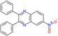 6-nitro-2,3-diphenylquinoxaline