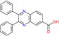2,3-diphenylquinoxaline-6-carboxylic acid