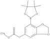 Methyl 7-(4,4,5,5-tetramethyl-1,3,2-dioxaborolan-2-yl)-1,3-benzodioxole-5-acetate