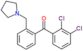 (2,3-dichlorophenyl)-[2-(pyrrolidin-1-ylmethyl)phenyl]methanone