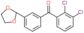 (2,3-Dichlorophenyl)[3-(1,3-dioxolan-2-yl)phenyl]methanone