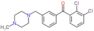 (2,3-dichlorophenyl)-[3-[(4-methylpiperazin-1-yl)methyl]phenyl]methanone