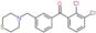 (2,3-dichlorophenyl)-[3-(thiomorpholinomethyl)phenyl]methanone