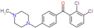 (2,3-dichlorophenyl)-[4-[(4-methylpiperazin-1-yl)methyl]phenyl]methanone