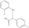 α-[(2-Fluorophenyl)amino]-4-methylbenzeneacetic acid