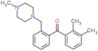 (2,3-dimethylphenyl)-[2-[(4-methylpiperazin-1-yl)methyl]phenyl]methanone