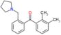 (2,3-dimethylphenyl)-[2-(pyrrolidin-1-ylmethyl)phenyl]methanone