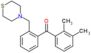 (2,3-dimethylphenyl)-[2-(thiomorpholinomethyl)phenyl]methanone