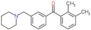 (2,3-Dimethylphenyl)[3-(1-piperidinylmethyl)phenyl]methanone