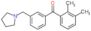 (2,3-dimethylphenyl)-[3-(pyrrolidin-1-ylmethyl)phenyl]methanone