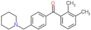 (2,3-dimethylphenyl)-[4-(1-piperidylmethyl)phenyl]methanone