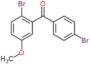 (2-bromo-5-methoxy-phenyl)-(4-bromophenyl)methanone