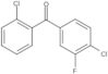 (4-Chloro-3-fluorophenyl)(2-chlorophenyl)methanone