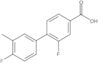 2,4′-Difluoro-3′-methyl[1,1′-biphenyl]-4-carboxylic acid