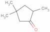 2,4,4-Trimethylcyclopentanone