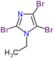 2,4,5-tribromo-1-ethyl-1H-imidazole