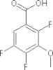 Ácido 2,4,5-trifluoro-3-metoxibenzoico