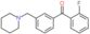 (2-fluorophenyl)-[3-(1-piperidylmethyl)phenyl]methanone