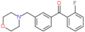 (2-fluorophenyl)-[3-(morpholinomethyl)phenyl]methanone