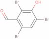 3-Hydroxy-2,4,6-tribromobenzaldehyde