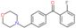 (2-fluorophenyl)-[4-(morpholinomethyl)phenyl]methanone