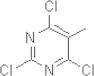 Pyrimidine, 2,4,6-trichloro-5-methyl-