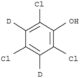 2,4,6-Trichlorophen-3,5-d2-ol