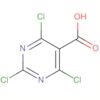 5-Pyrimidinecarboxylic acid, 2,4,6-trichloro-