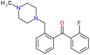 (2-fluorophenyl)-[2-[(4-methylpiperazin-1-yl)methyl]phenyl]methanone