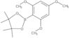 4,4,5,5-Tetramethyl-2-(2,4,6-trimethoxyphenyl)-1,3,2-dioxaborolane