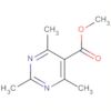 5-Pyrimidinecarboxylic acid, 2,4,6-trimethyl-, methyl ester