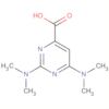 2,6-Bis(dimethylamino)-4-pyrimidinecarboxylic acid