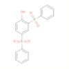 Phenol, 2,4-bis(phenylsulfonyl)-