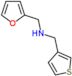 1-furan-2-yl-N-(thiophen-3-ylmethyl)methanamine