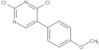 Pyrimidine, 2,4-dichloro-5-(4-methoxyphenyl)-