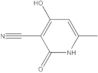 1,2-Dihydro-4-hydroxy-6-methyl-2-oxo-3-pyridinecarbonitrile