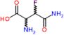 (3R)-3-fluoro-L-asparagine