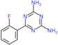 6-(2-fluorophenyl)-1,3,5-triazine-2,4-diamine