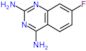 7-Fluoro-2,4-quinazolinediamina