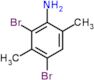 2,4-dibromo-3,6-dimethylaniline