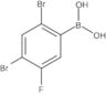 Boronic acid, B-(2,4-dibromo-5-fluorophenyl)-