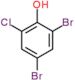 2,4-dibromo-6-chlorophenol