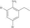 2,4-Dibromo-6-ethylbenzenamine