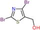 2,4-Dibromo-5-thiazolemethanol