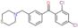 (2,4-dichlorophenyl)-[3-(thiomorpholinomethyl)phenyl]methanone