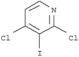 2,4-dichloro-3-iodopy-ridine