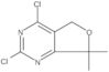 2,4-Dicloro-5,7-diidro-7,7-dimetilfuro[3,4-d]pirimidina