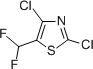 2.4-DICHLORO-5-DIFLUOROMETHYL-1.3-THIAZOLE